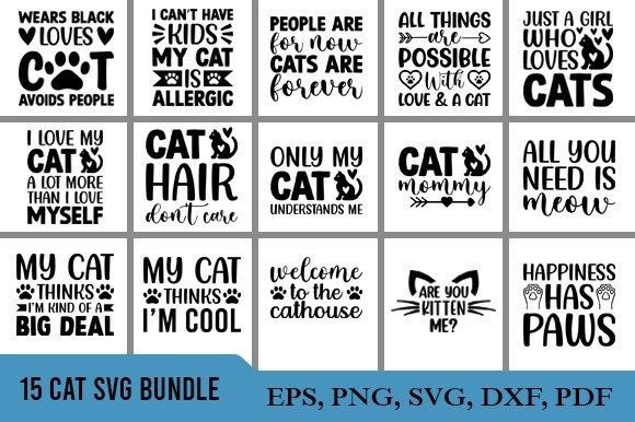 Cat Lover Svg Bundle Review