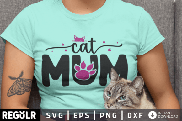 Cat Mum Svg Design Review