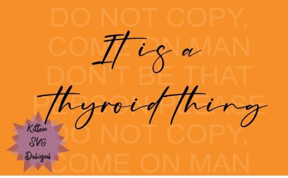 It is a Thyroid Thing Embroidery Review