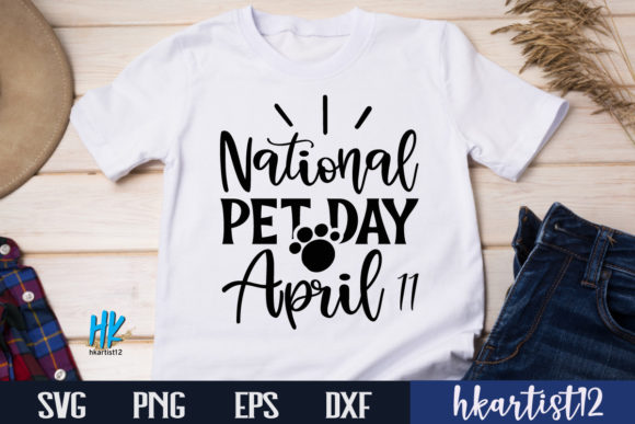 National Pet Day April 11 SVG Review